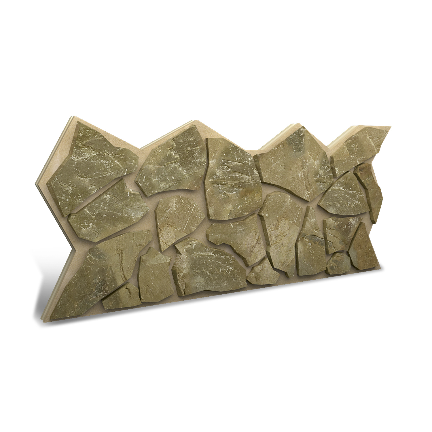 Термопанель Фрайд Премиум ростовский Песчаник желто-серый плитняк (нижняя) ППУ от 4 494 руб.