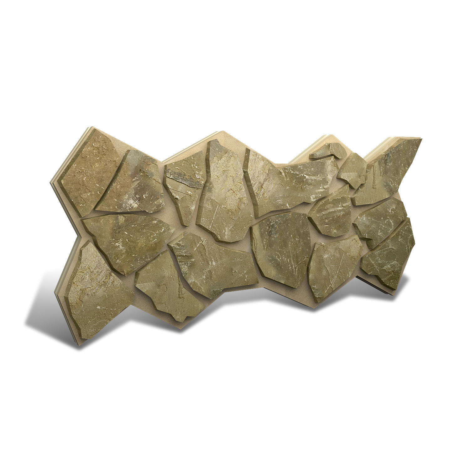 Термопанель Фрайд Премиум ростовский Песчаник желто-серый плитняк (средняя) ППУ от 3 980.40 руб.