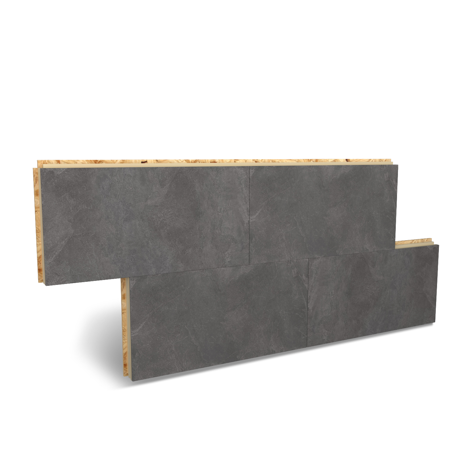 Термопанель Фрайд Премиум Kerama Marazzi Про Стоун антрацит ППУ от 2 430 руб.